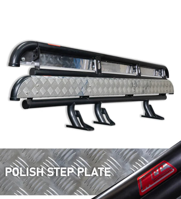 Navara D40 2005-2015 030-09BS Side Step Package 5