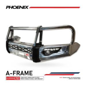 Triton MQ 2015-2019 808-02A Alloy Phoenix Bull Bar A-Frame Package