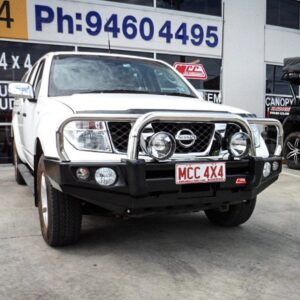 Navara D40 2005-2010 707-01 Falcon Bull Bar Triple Stainless Loops Package (No Foglight)