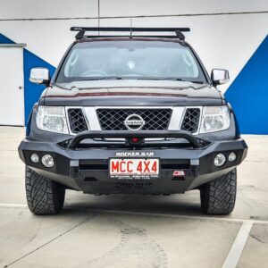 Navara D40 2011-2015 078-01SQL Rocker Bull Bar Single Low Loops Package